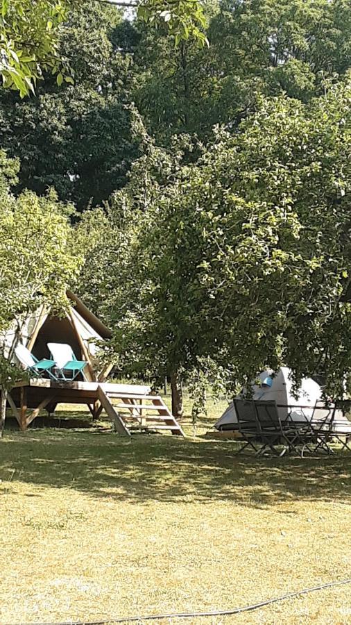 Lodge Exterieur 2 Personnes Saint-Aubin-sur-Gaillon Exteriér fotografie